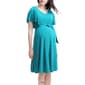 Womens Glow & Grow&#174; Belted Nursing A-Line Maternity Dress - image 4