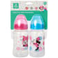 Baby Girl Disney 2pk. Minnie Mouse 11oz. Wide-Neck Bottles - image 1