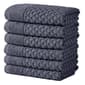 Freshfolds Grayson 6pc. Cotton Lattice Textured Hand Towel Set - image 1