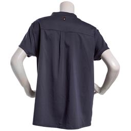 Womens Grey''s Anatomy Short Sleeve Banded Collar Scrub Top