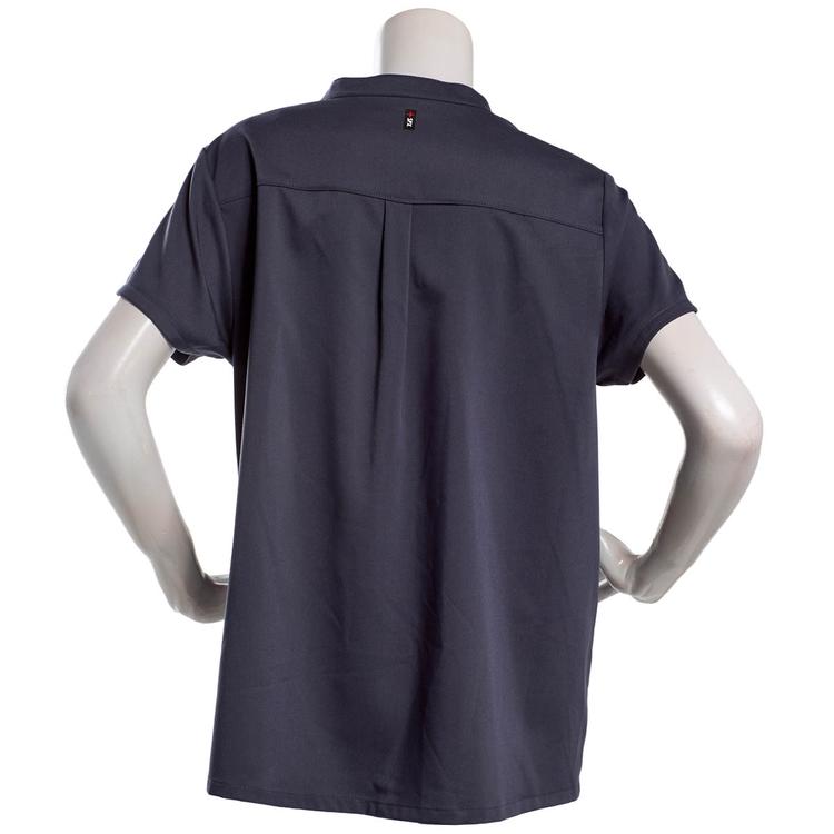 Womens Grey''s Anatomy Short Sleeve Banded Collar Scrub Top