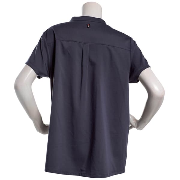 Womens Grey''s Anatomy Short Sleeve Banded Collar Scrub Top