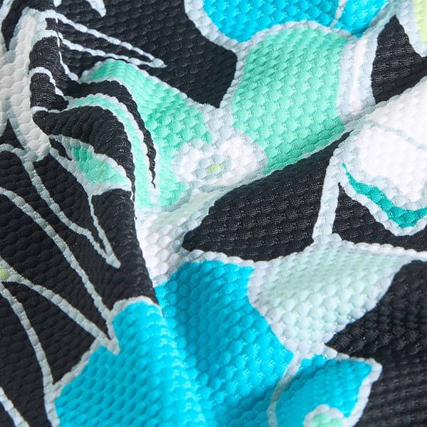 Plus Size Beach House Eclectic Bloom Tiered Tankini Swim Top