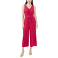 Womens MSK Sleeveless V-Neck Crinkle Twill Jumpsuit - image 4