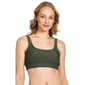 Juniors Cyn & Luca Ribbed Banded Swim Top - image 1