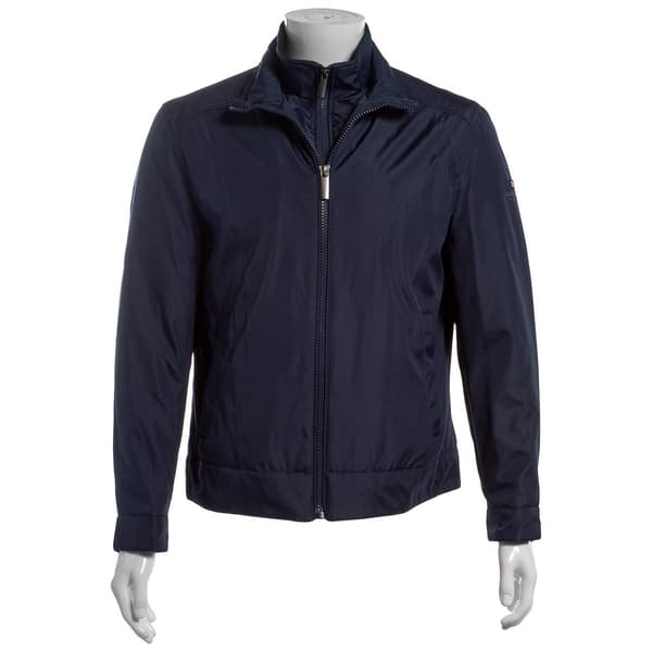 Mens London Fog Poly Bonded w/ Fleece Bib Jacket