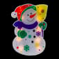Northlight Seasonal Lighted Snowman Window Decor - image 2