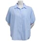 Womens beachlunchlounge Corey Button Front Stripe Blouse - image 1