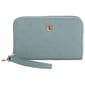Womens Gloria Vanderbilt Embossed Small Zip Around Wallet - image 1