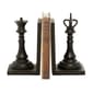 9th & Pike&#40;R&#41; King and Queen Chess Piece Bookend Pair - image 1