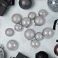 Northlight 72ct. 2-Finish Christmas Glass Ball Ornaments - image 2