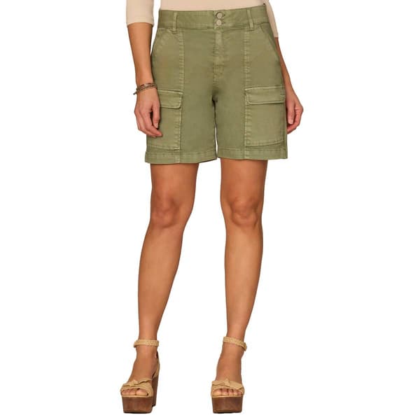Womens Democracy Ab Solution Skyrise Cargo Shorts