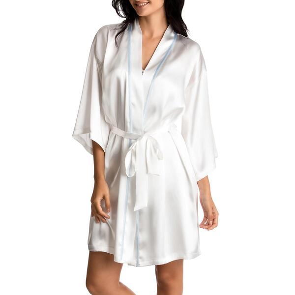 Womens Linea Donatella Mrs. Wrap Chemise Robe - image 
