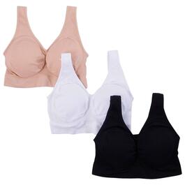 Delta Burke Intimates Women's Plus-Size Seamless Comfort Bra - 3