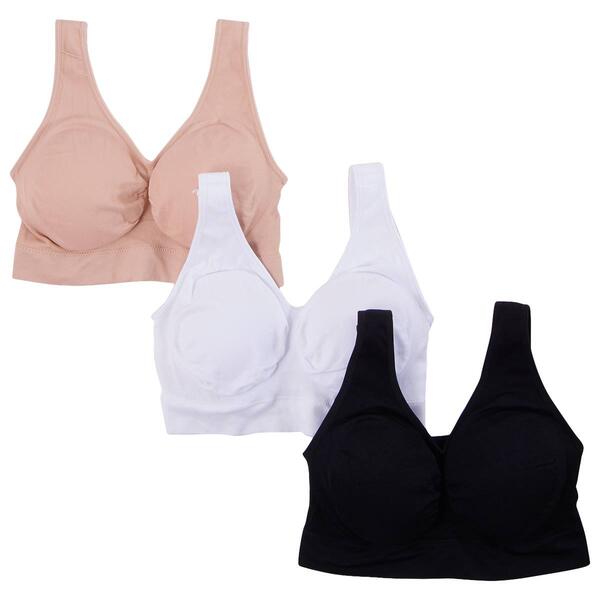 Plus Size Delta Burke 3pk. Comfort Bras DB2539-3PKAJ - image 
