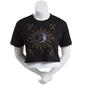 Juniors Self Esteem Celestial Shimmer Cropped Graphic Tee - image 1