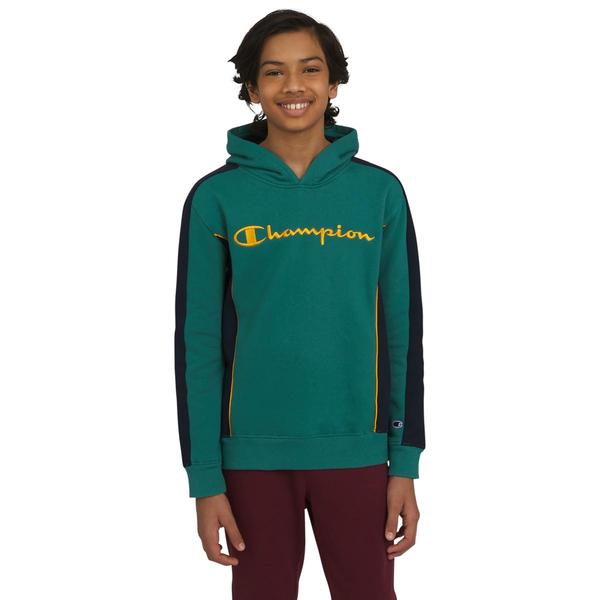 Boys (8-20) Champion® Color Block Panel Hoodie - image 