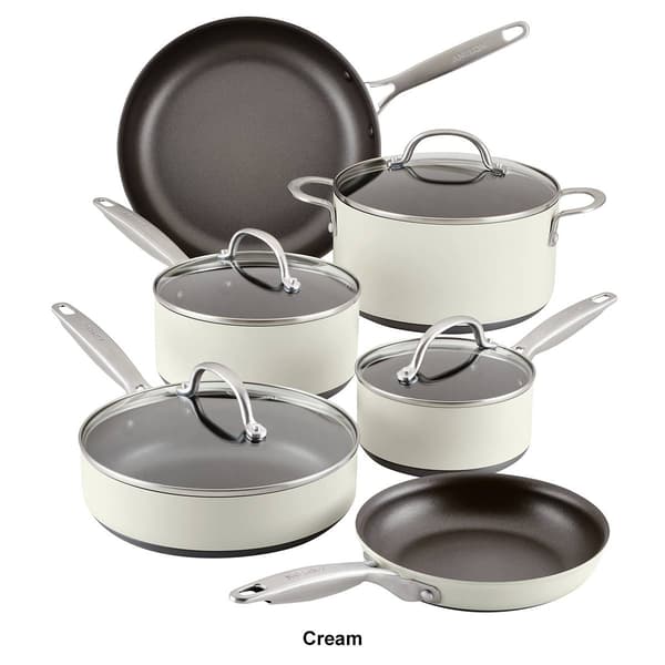 Anolon&#174; Achieve 10pc. Hard Anodized Nonstick Cookware Set