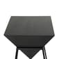 9th & Pike® Black Metal Modern Accent Table - image 5