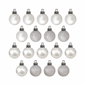 Northlight 18ct Silver Splendor 4-Finish Christmas Ball Ornaments - image 2