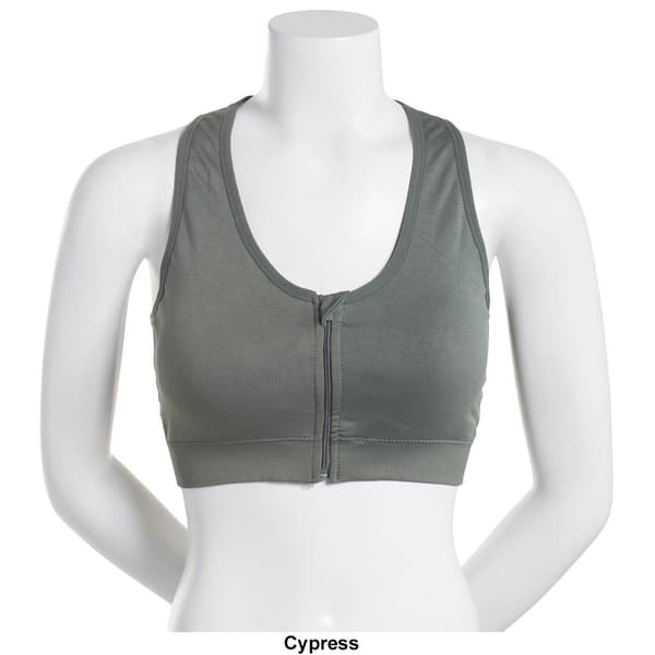 Womens Shadow Sport Seamless Zip Front Sports Bras SSW0189