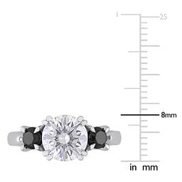 Diamond Classics™ 10kt. 3-Stone Black Diamond Ring