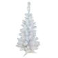 3'' Pre-lit Rockport White Pine Artificial Christmas Tree  Clear L - image 1