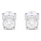 Nova Star&#174; Sterling Silver 1ctw. Lab Grown Diamond Stud Earrings - image 3