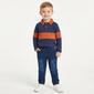 Toddler Boy 7 For All Mankind(R) 2pc. Stripe Polo/Denim Pants Set - image 1