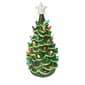 Santa's Workshop 14in. Green Ceramic Tree - image 1
