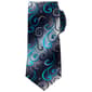 Mens Van Heusen(R) Shaded Vines Tie - Aqua - image 1