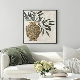 Artisan Home Luxury Vase I Floral Canvas Wall Décor