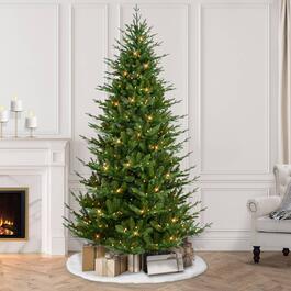 Puleo International 7.5ft. Pre-Lit Artificial Christmas Tree