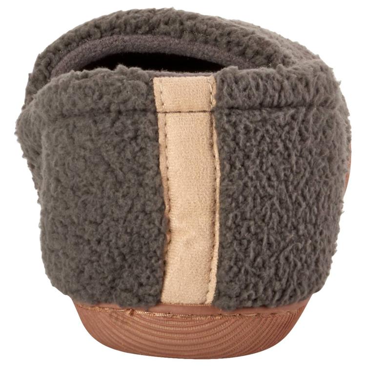 Womens Dearfoams® Sunny Teddy Closed Back Slippers