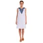 Womens Harper 241 Sleeveless Gauze Lace Trim Shift Dress - image 1