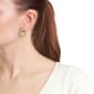 Athra 14kt. Gold over Brass 15mm Oval Hoop Earrings - image 3