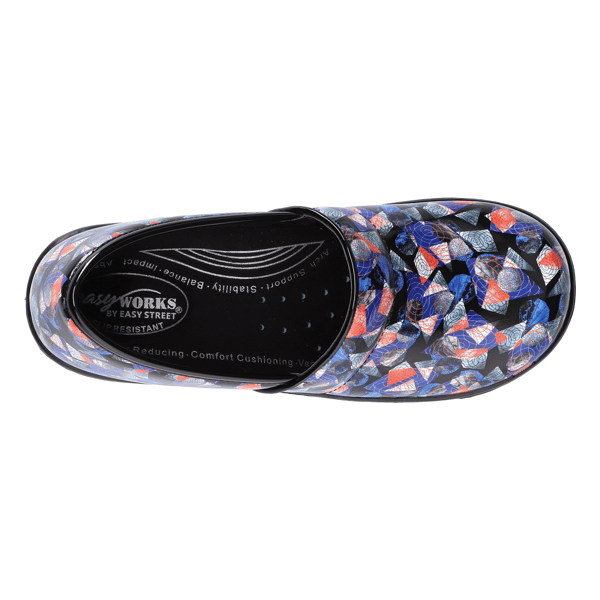 Womens Easy Works by Easy Street Lyndee Stylish Clogs