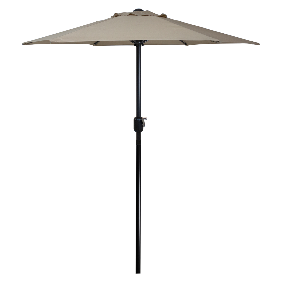 Northlight 6.5ft. Taupe Outdoor Patio Market Umbrella