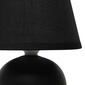 Creekwood Home Nauru 8.6in. Ceramic Orb Base Table Lamp - image 7