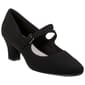 Womens Easy Street Meryl Black Suede Pumps - image 1