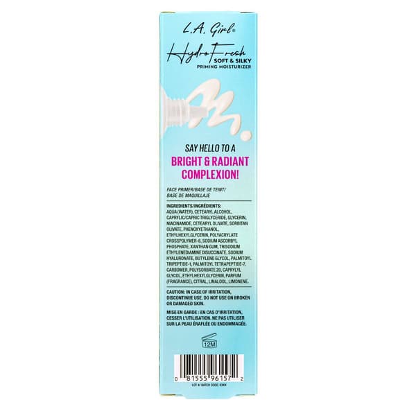 L.A. Girl Hydro Fresh Soft & Silky Priming Moisturizer