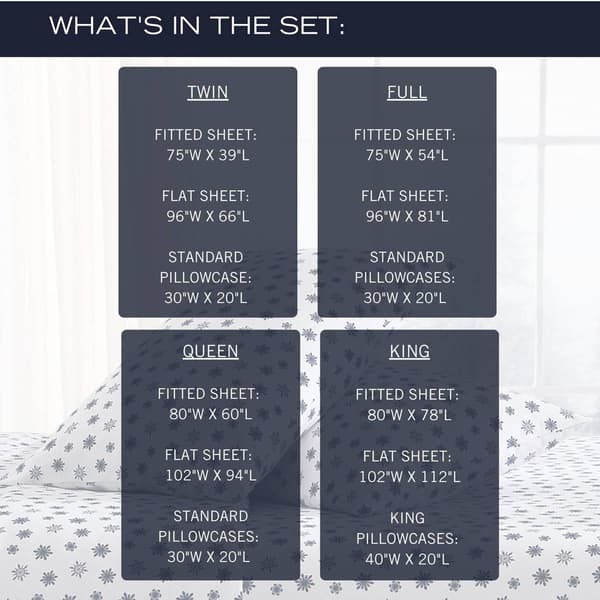 Nautica Harmead Flannel Sheet Set