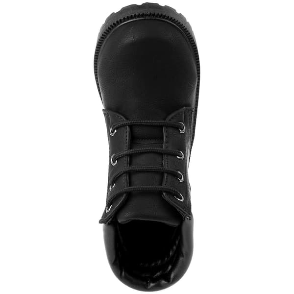 Big Boys Rugged Bear Lace Up Casual Boots