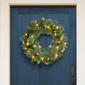 Puleo International 24in. Pre-Lit Battery-Operated Wreath - image 3