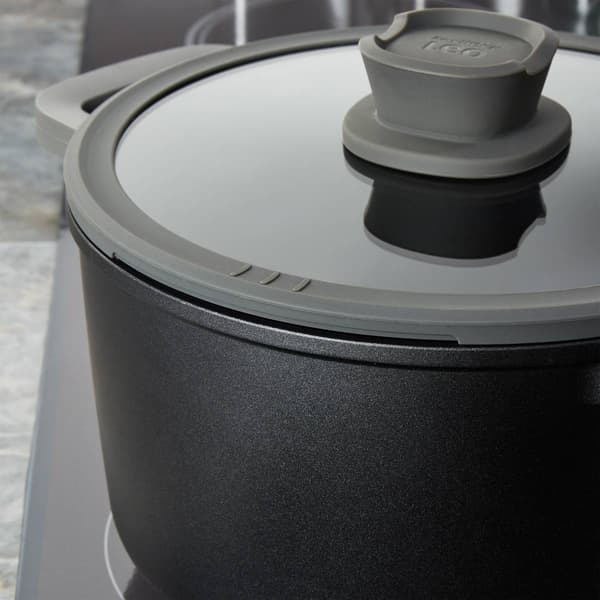 BergHOFF Stone+ Non-stick Ceramic 5.9qt. Stockpot w/ Glass Lid