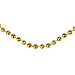 Northlight 33ft. Gold Shiny Round Beaded Christmas Garland