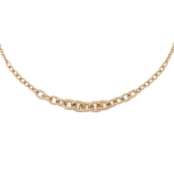 Steve Madden Graduated Chain Bib Necklace