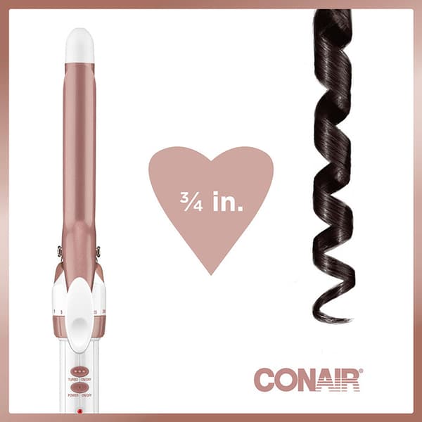 Conair&#174; 3/4in. Double Ceramic Curling Iron