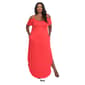 Plus Size White Mark Cold Shoulder Scoop Neck Maxi Dress - image 7