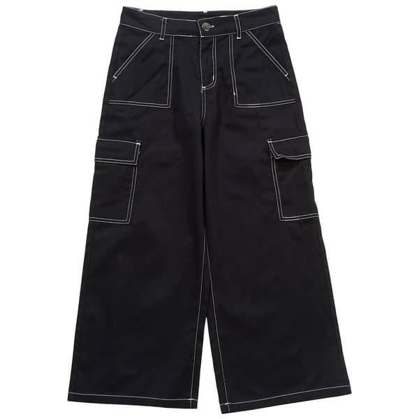 Girls &#40;7-16&#41; Derek Heart Wide Leg Cargo Pants